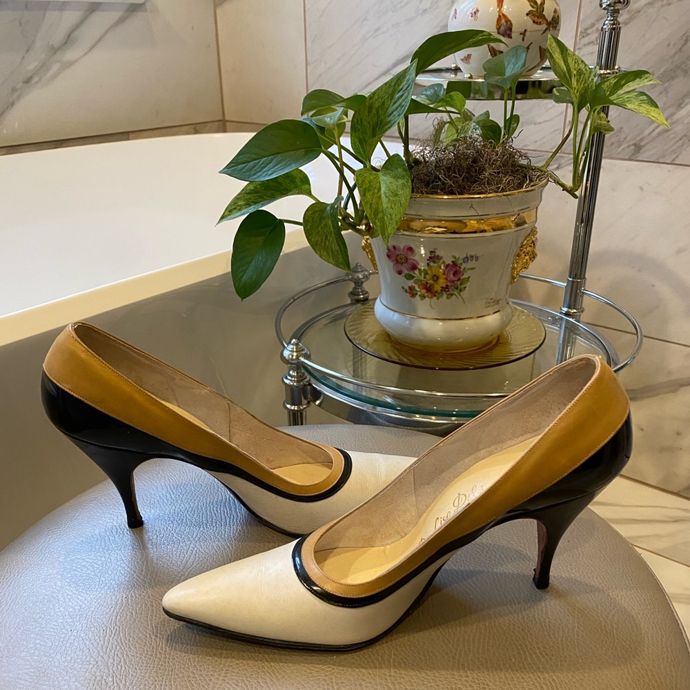 Vintage 1950’s -DeLiso Debs- stiletto heels- 8 AAA
